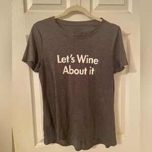 Modern Lux "Let's Wine About It" Short Sleeve T-Shirt